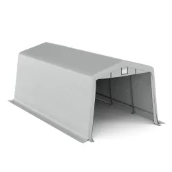 Zeltgarage Carport 6.2 x 3.3 m grau