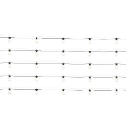 LED Lichterkette Outdoor mit 25 Glühbirnen 15 m