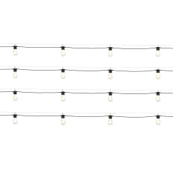 LED Lichterkette Outdoor mit 16 Glühbirnen 8 m