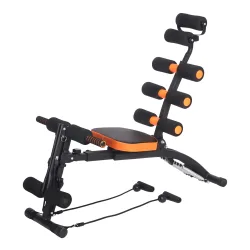 Bauchtrainer mit elastischen Bändern