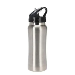 Trinkflasche Edelstahl mit Henkel 500 ml