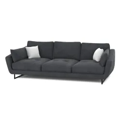 Sofa Samt DIYA anthrazit