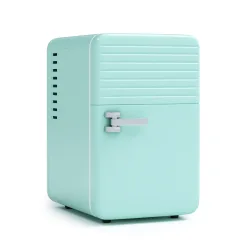 Minikühlschrank Retro 6L tragbar mint