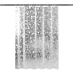 Duschvorhang 180 x 200 cm Steine
