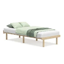 Futonbett Holzbett KIOTO 90 x 200 cm