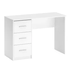Schreibtisch VEGA mit Schubladen 110 x 50 x 74 cm weiss