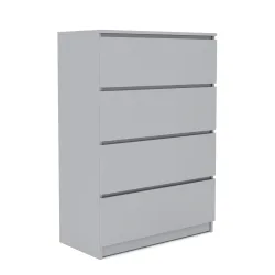 Kommode TALA 4 Schubladen 70 x 100 cm grau