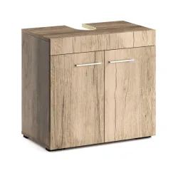 Waschbeckenunterschrank SIMONA 60 x 34 x 56 cm hellbraun