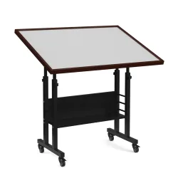 Puzzletisch für 1500 Teile  93 x 67 x 77 - 88 cm schwarz