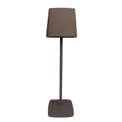 LED Tischlampe ASPEN braun