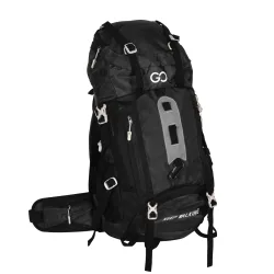 Wanderrucksack wasserdicht ALBIS 60L schwarz