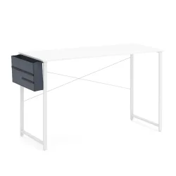Schreibtisch FENIX mit Organizer 120 x 50 x 74 cm weiss