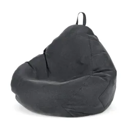 Sitzsack DROP 100 x 120 cm anthrazit