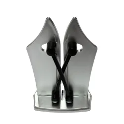 Messerschärfer 16 cm silber
