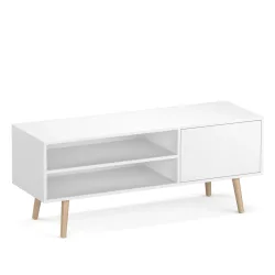 TV Möbel NORDIC 120 x 40 x 49 cm weiss
