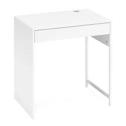 Schreibtisch EMIL mit Schublade 74 x 50 x 75 cm weiss