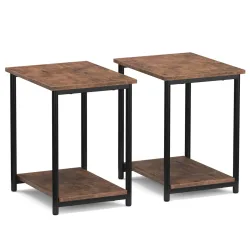 Nachttisch Vintage BONITA 39 x 50 cm 2er Set