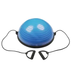 Balance Ball mit Griffen Ø 58 cm blau