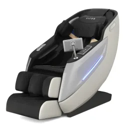 Massagesessel MELLORA SL TRACK schwarz/weiss