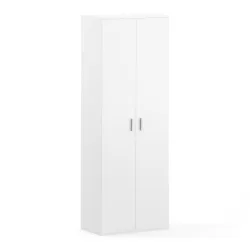 Putzschrank RAKEL 60 x 180 cm weiss