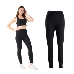 Sport Leggings Damen Grösse S schwarz