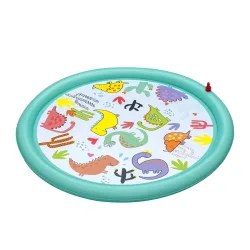 Wassermatte mit Sprinkler Desert Dino 122 cm