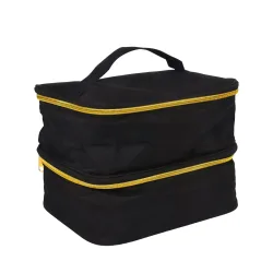 Organizer für Nagellack und Nagellampe schwarz