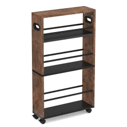 Nischenregal schmal Vintage BONITA 15 x 45 x 80 cm