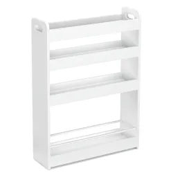 Nischenregal schmal 18 x 60 x 82 cm weiss