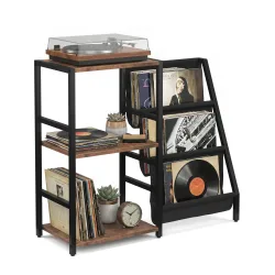 Beistelltisch für Plattenspieler Vintage BONITA 84 x 30 x 74 cm