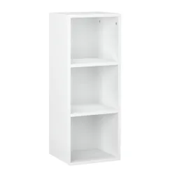 Bücherregal TAINARA 3 Fächer 30 x 80 cm weiss