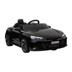 Elektroauto Kinder Audi RS e-tron GT schwarz
