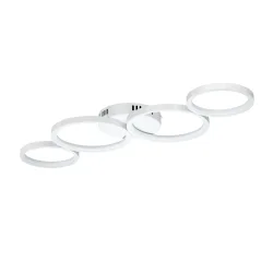 Deckenlampe LEGGERO 88 x 31 cm weiss