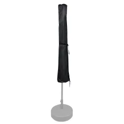 Abdeckplane für Sonnenschirm 300 cm schwarz