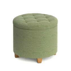 Sitzhocker mit Stauraum RIM hellgrün