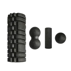 Faszienrolle Set 5-teilig schwarz
