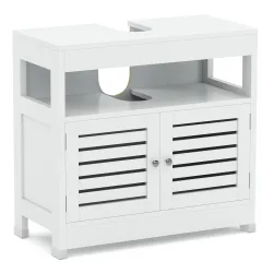 Waschbeckenunterschrank FONTANA 60 x 30 x 60 cm weiss