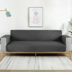 Sofaschoner 2-Sitzer 205 x 230 cm anthrazit