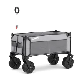 Bollerwagen faltbar TROLLY grau