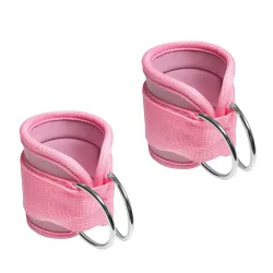 Fussmanschette für Kabelzug 2er Set rosa