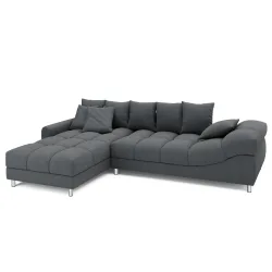 undefined, Ecksofa SUMMER links anthrazit