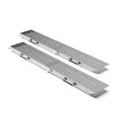 Auffahrrampe faltbar 160 x 22.5 cm 2er Set