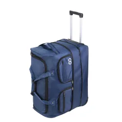 Reisetasche mit Rollen 96L blau