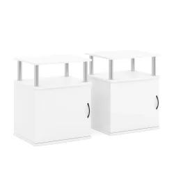 Nachttisch MODO 48 x 61 cm 2er Set weiss