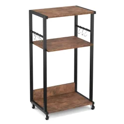 Druckerständer Vintage BONITA mit Rollen 44 x 82 x 30 cm
