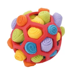 Hundespielzeug Schnüffelball 14 cm bunt