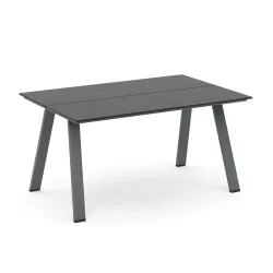 Gartentisch BAKO 150 x 100 cm anthrazit