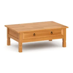 Beistelltisch EMILIANO 100 x 65 x 37 cm natur