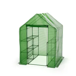 Gewächshaus 143 x 143 x 195 cm mit 6 Ablagen