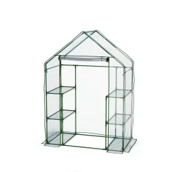 Gewächshaus 143 x 73 x 195 cm mit 6 Ablagen